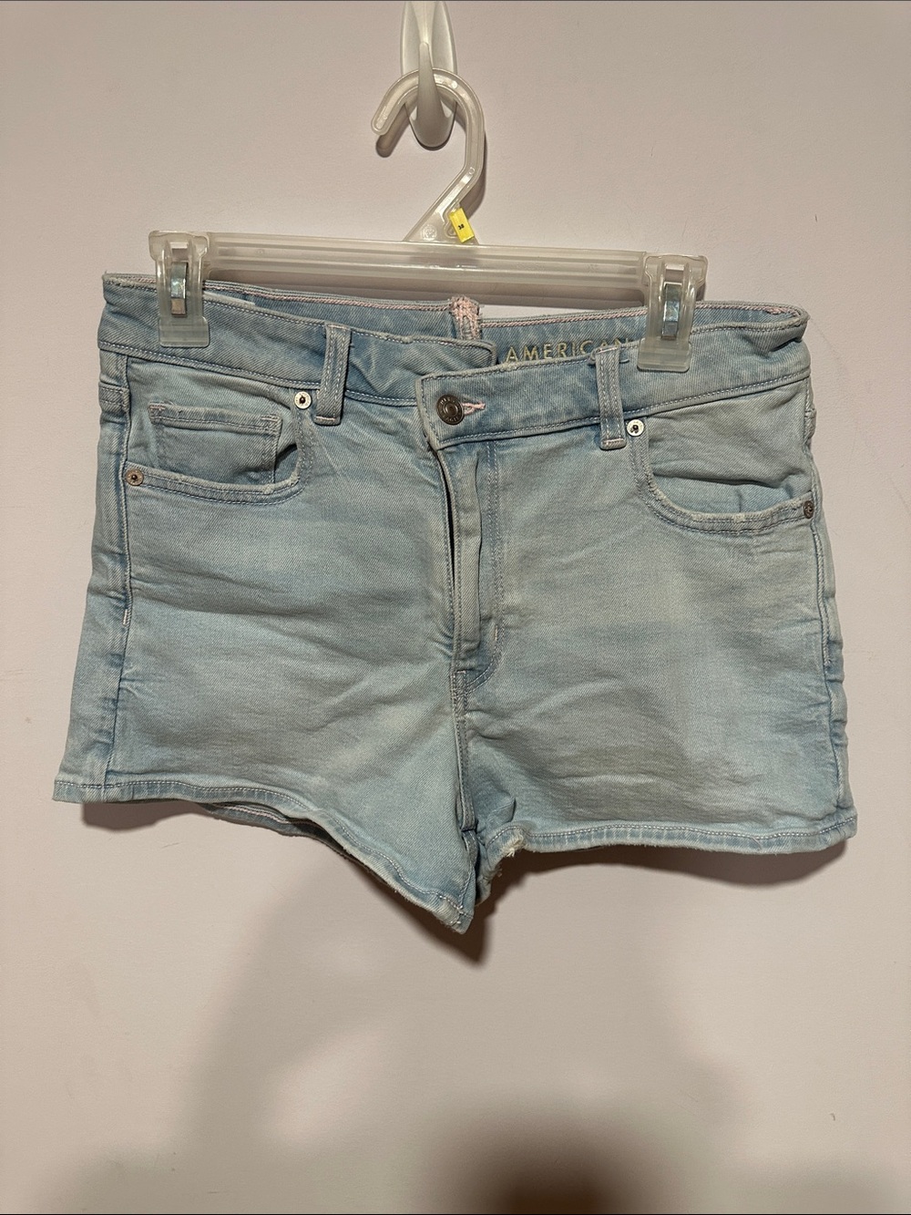 American Eagle mom shorts.